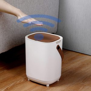 Clever Touchless Trash Bins for Kitchen and Lavatory – Sensible Automated Sensor Waste Disposal for Motels