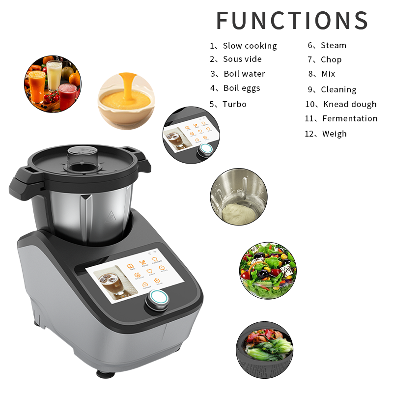 New Indian Recipe Chef Magic Multifunction Kitchen Robotic - OEM ODM