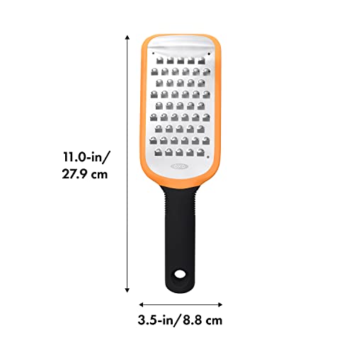 OXO Good Grips Coarse Grater with Etched Design, Orange