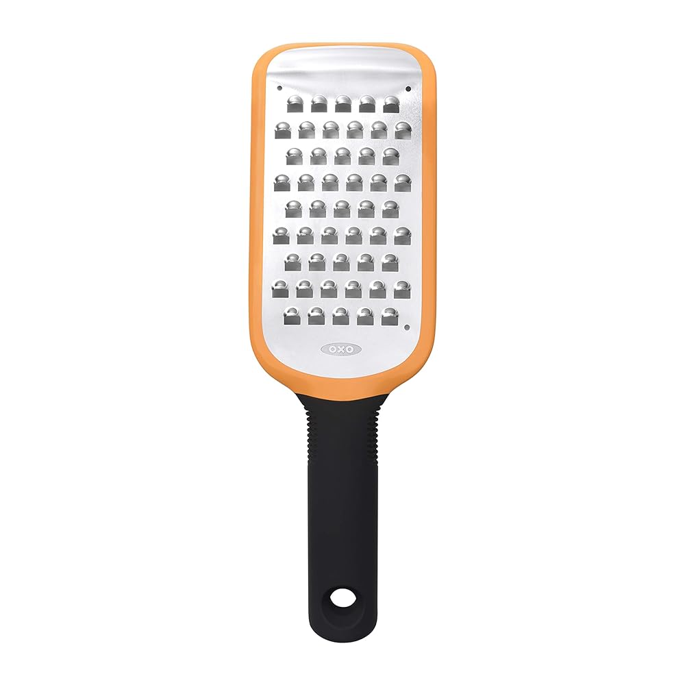 OXO Good Grips Coarse Grater with Etched Design, Orange