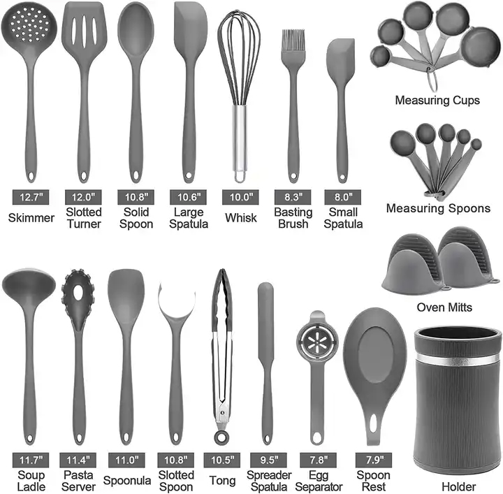 Premium Kitchen Equipment: Luxurious Cooking Utensils Set in Bulk